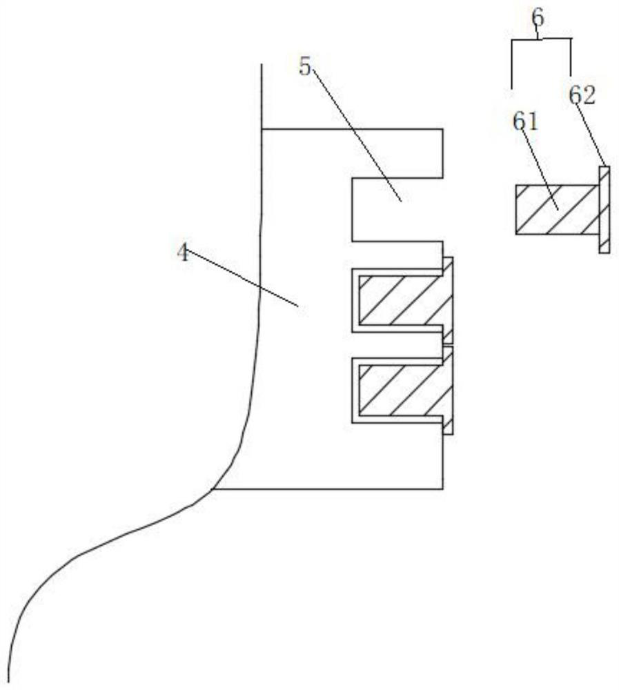 Glass engraving fixing device