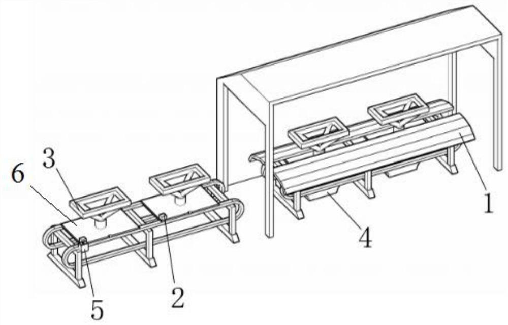 An automatic glaze spraying system for toilet body and its positioning method