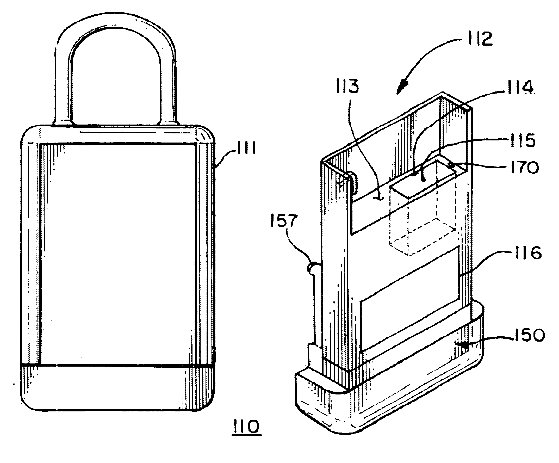 Lock box device