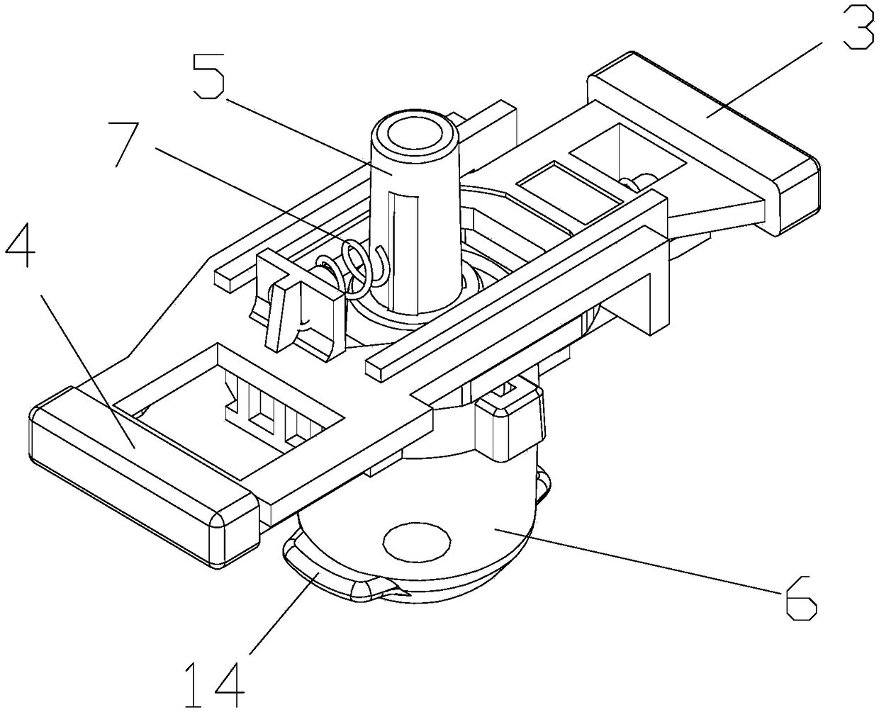 Three-dimensional printer sprayer device with easy-to-disassemblenozzle