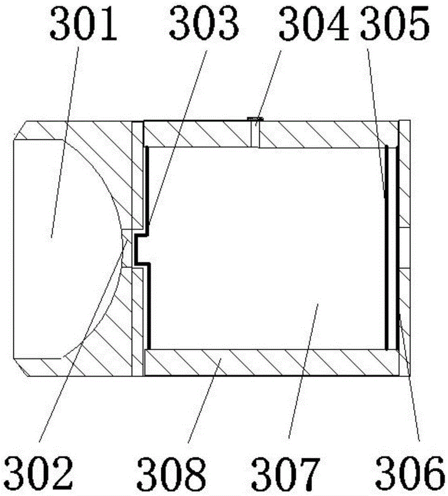 High-pressure water injection well head pressure gauge connector and matched wrench thereof