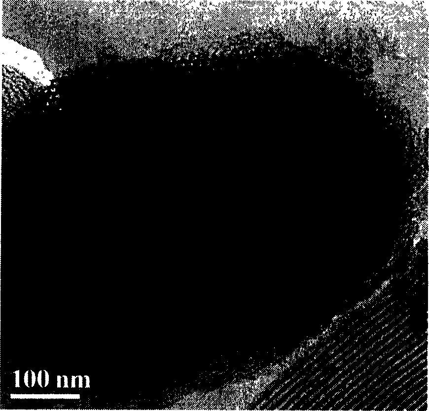 Silver-carried antibacterial agent with nanometer porous and making method thereof