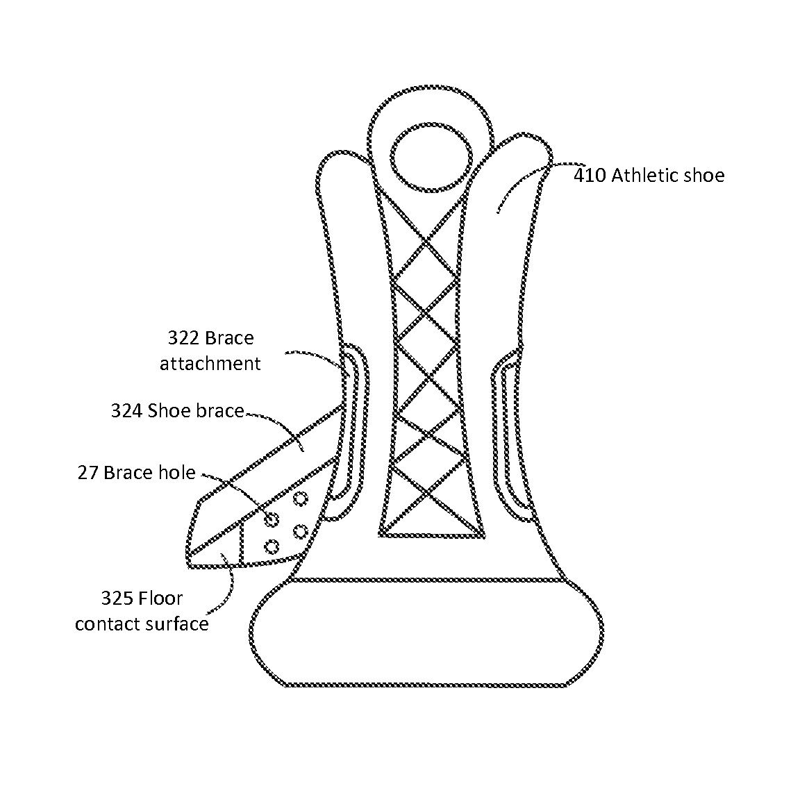 Ankle inversion and eversion prevention shoe