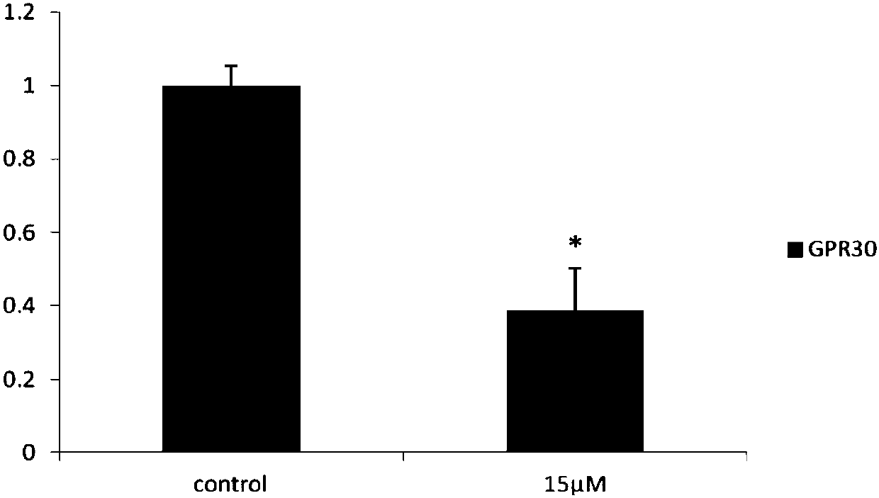 Application of calycosin derivative in preparation of drug for treating ER feminine breast cancer