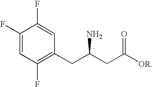 Preparation of sitagliptin intermediate