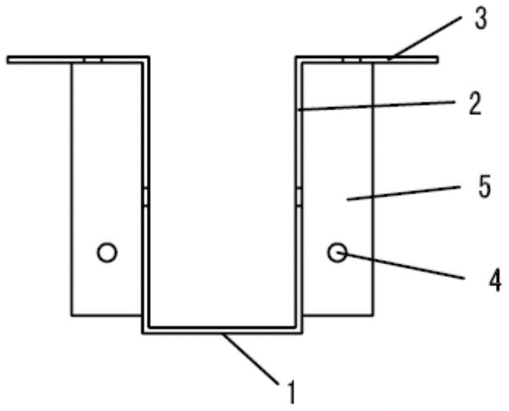 Indoor wall, floor decorative keel connectors