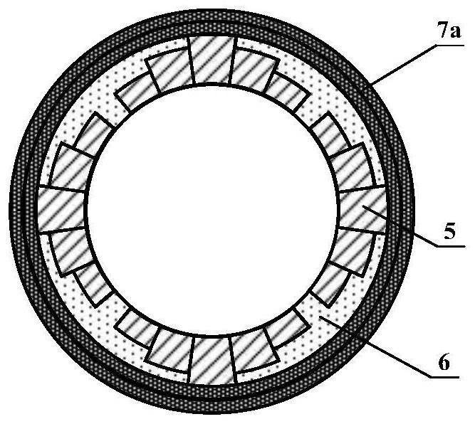 Hybrid excitation type high-speed permanent magnet motor rotor and manufacturing method