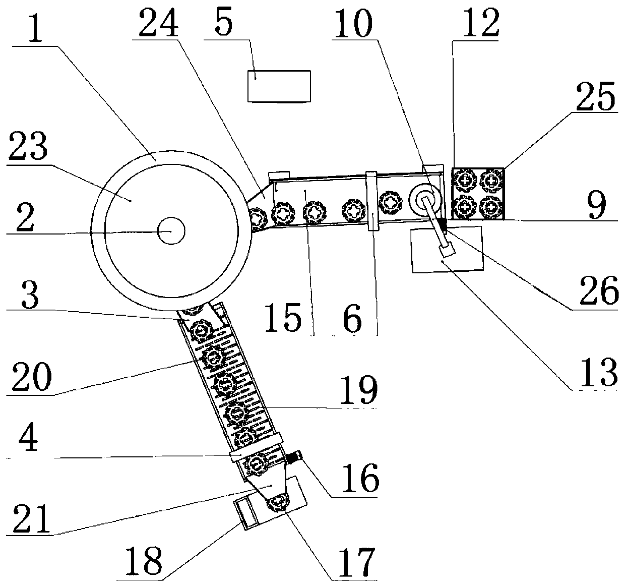 Integral waveform piece automatic annealing device for clutch and application method