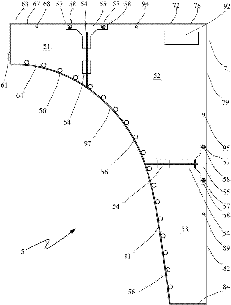 Foldable positioning plate for reamer