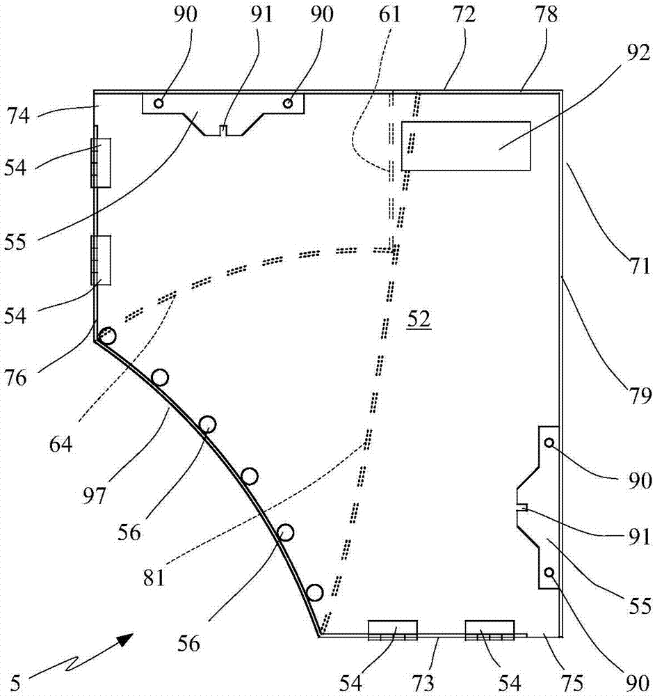 Foldable positioning plate for reamer