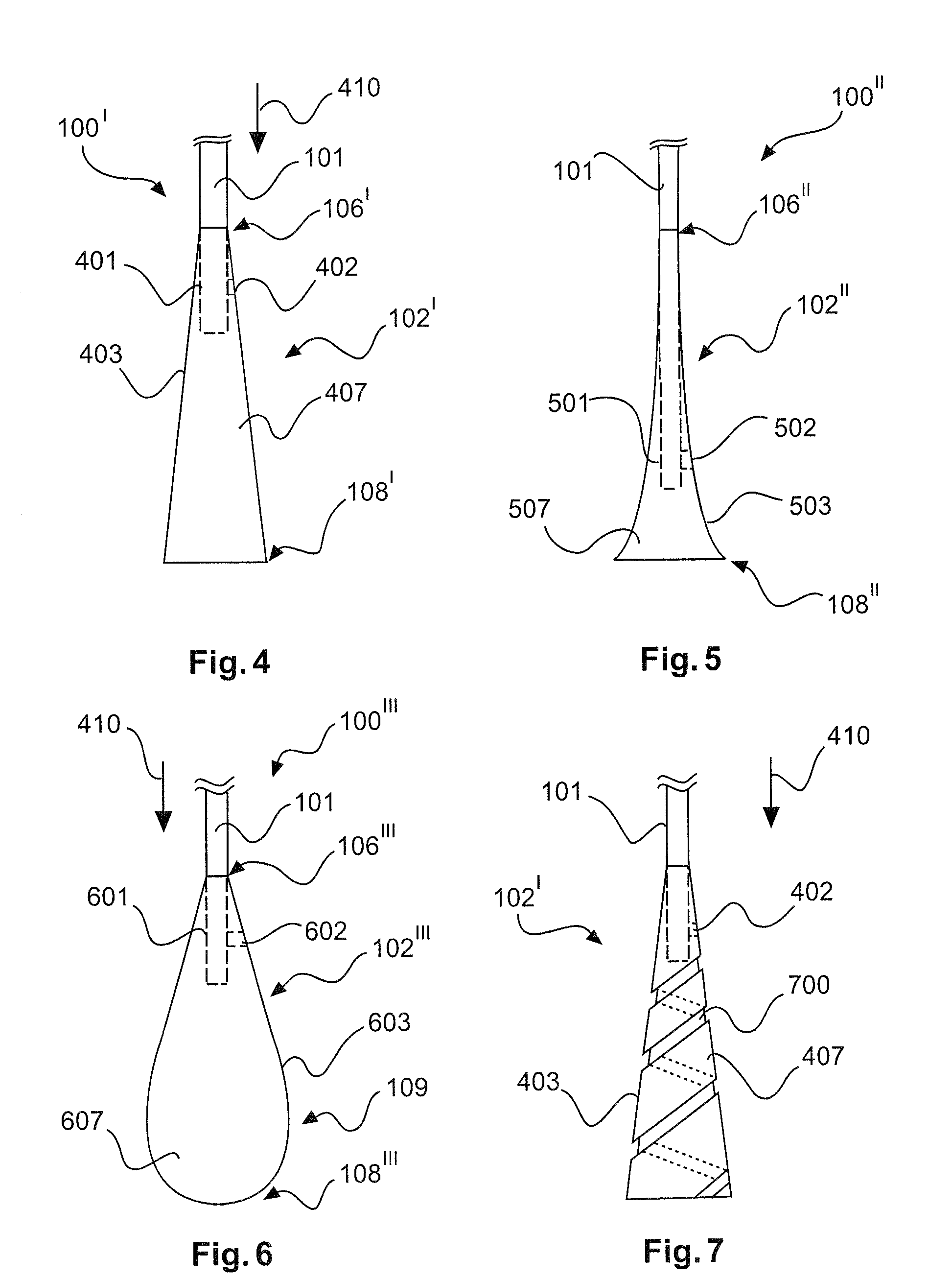 Weight apparatus for a waveguide, probe apparatus, and method for manufacturing a weight apparatus