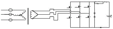 Non-vehicle-borne bidirectional rectifier DC charger