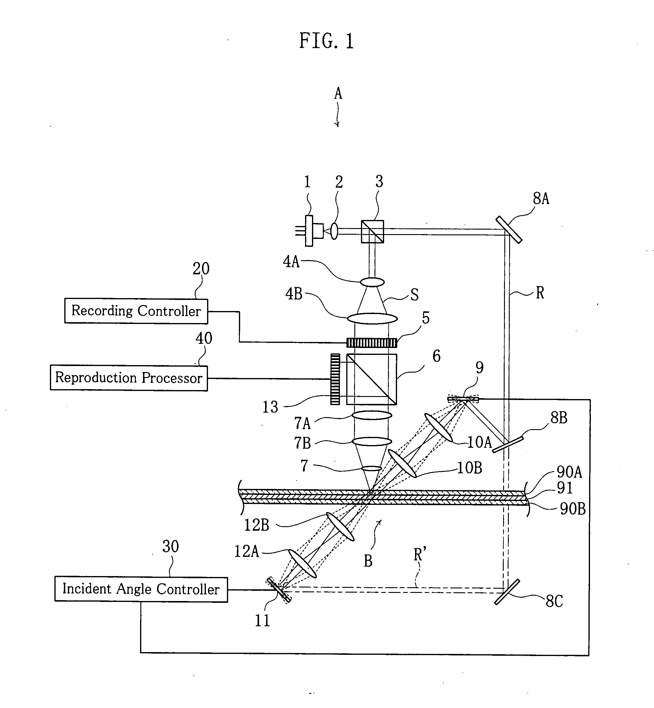 Hologram recorder