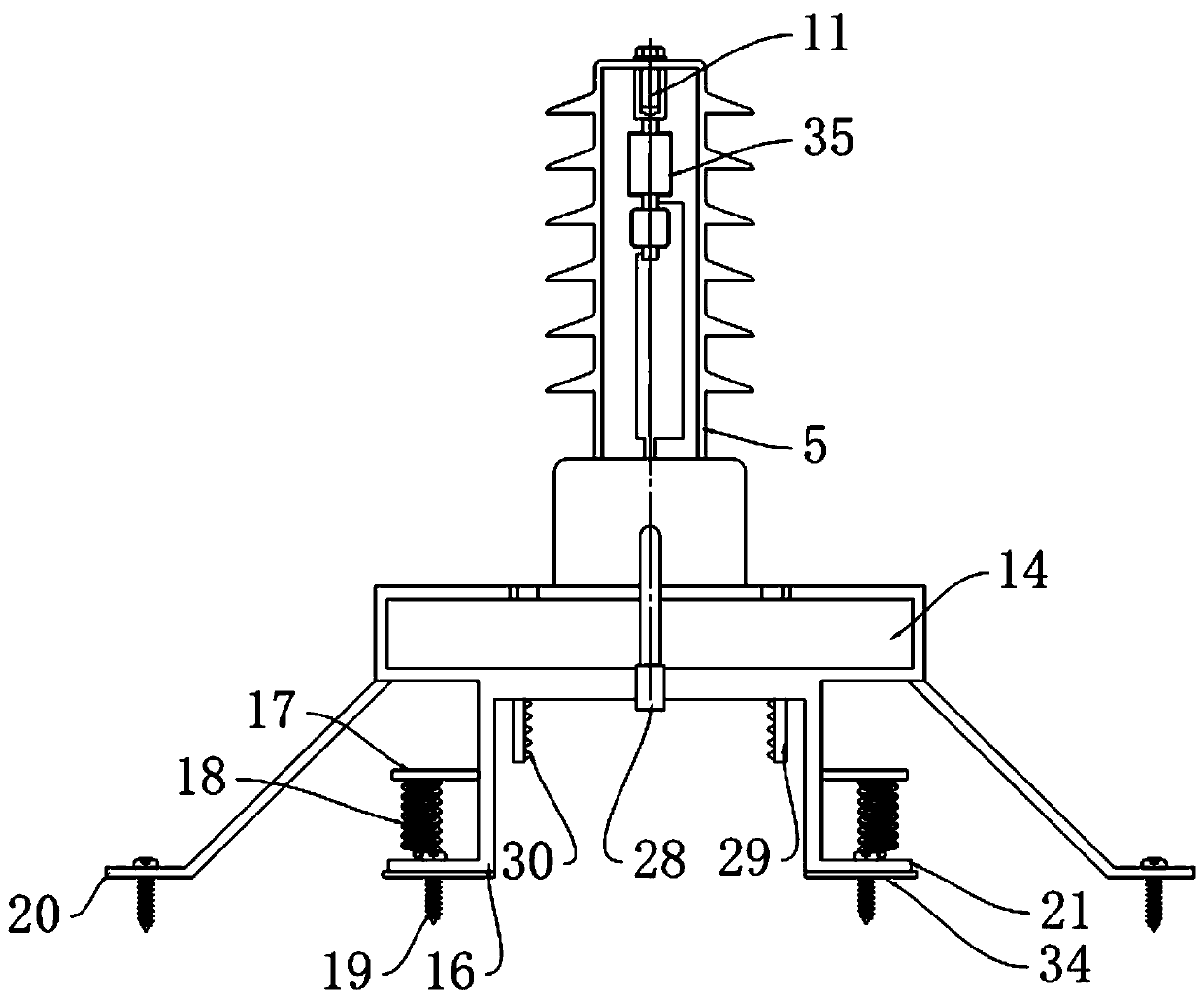 10kV outdoor single-phase capacitive energy taking power supply