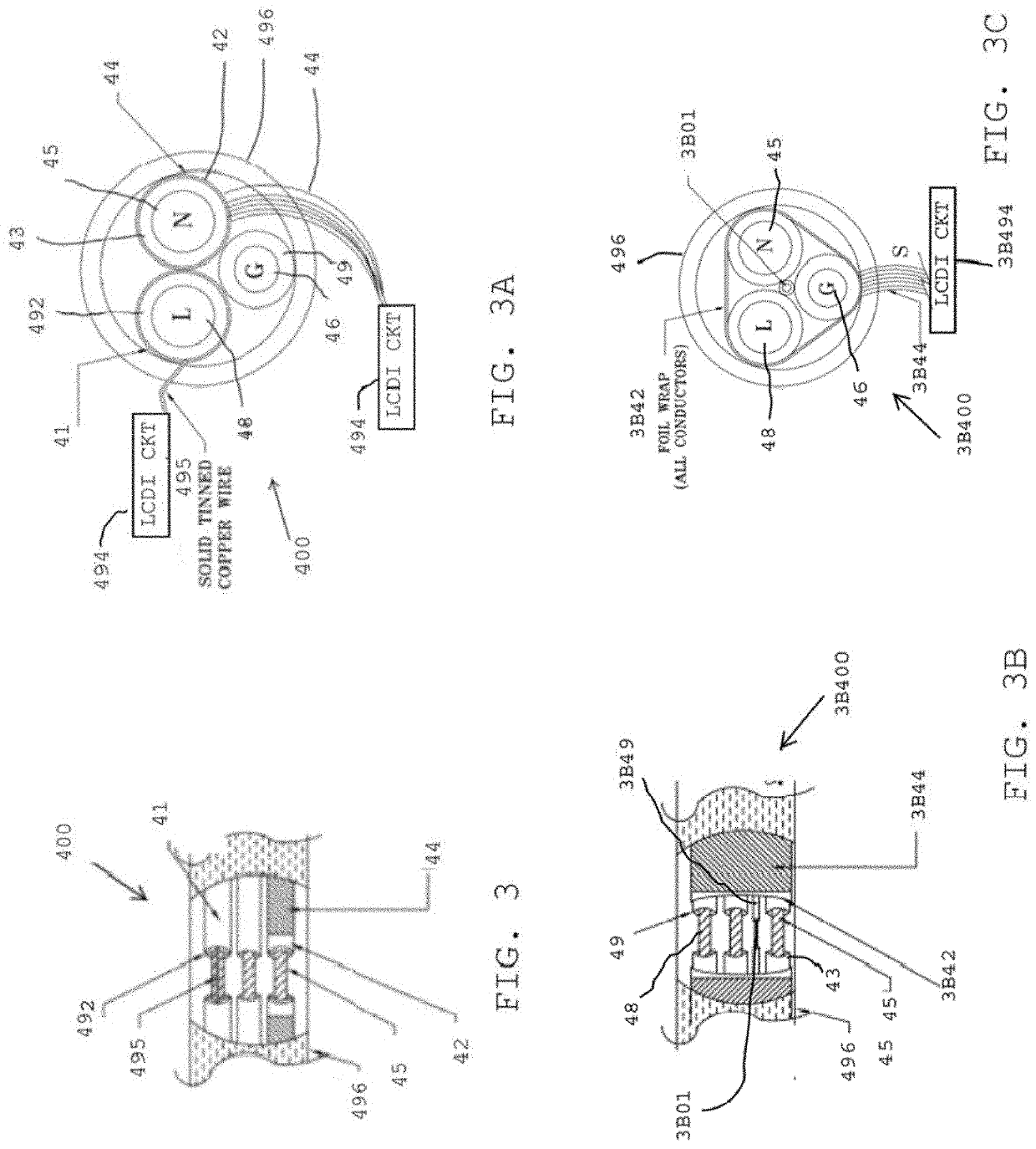 LCDI Power Cord System and Method