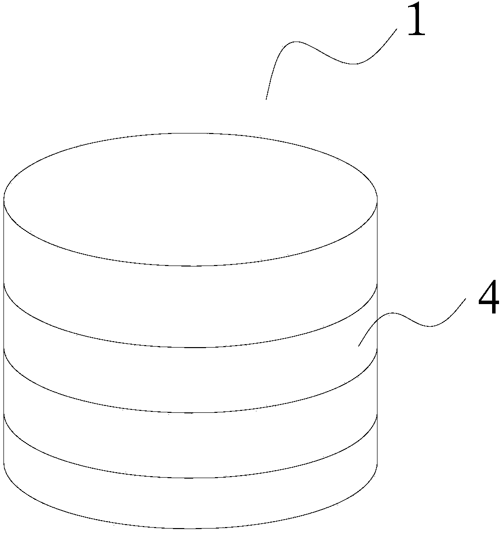 Upper die structure