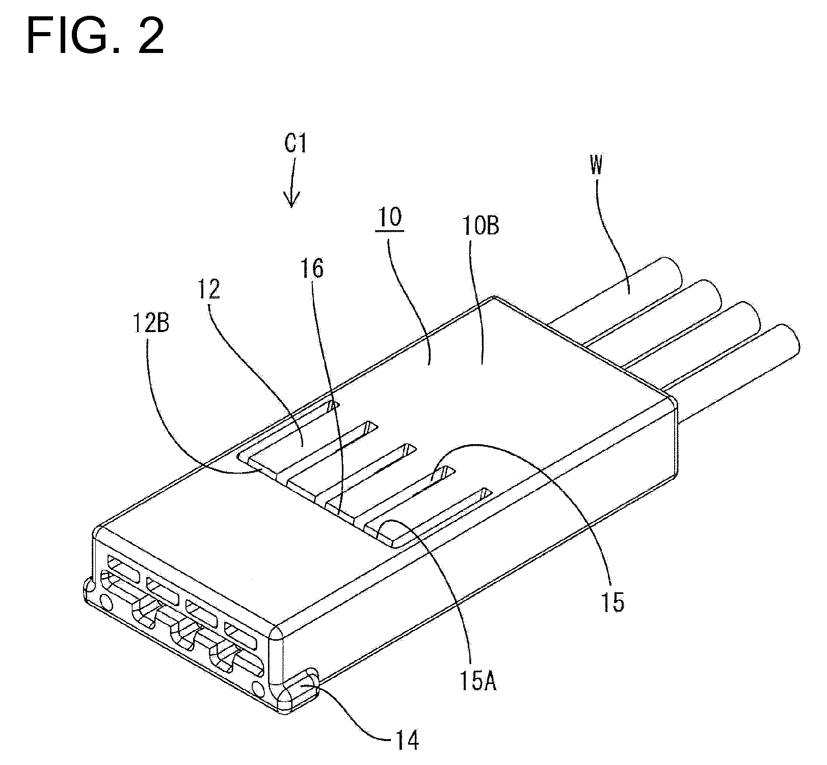 Connector having a locking lance