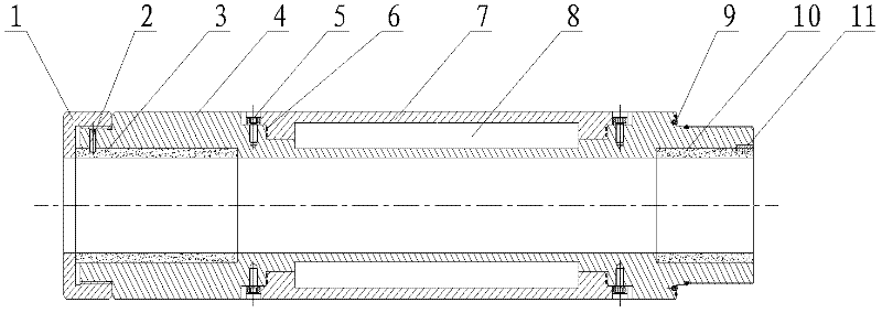 Near-bit orientation parameter measuring device while drilling