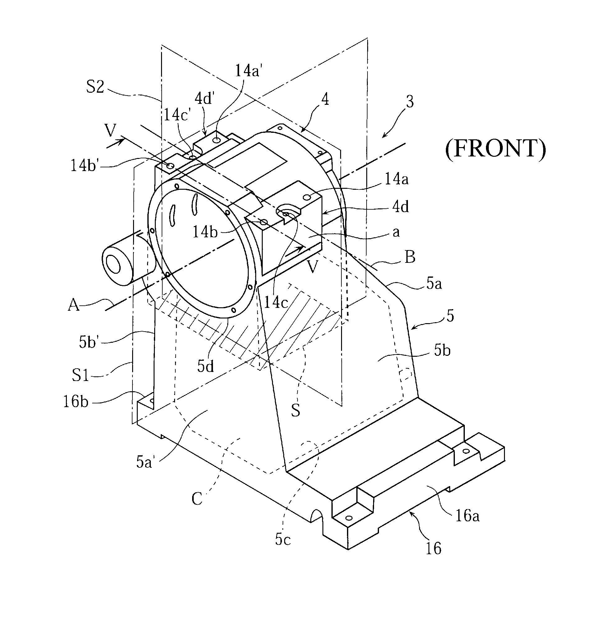 Spindle apparatus for machine tool