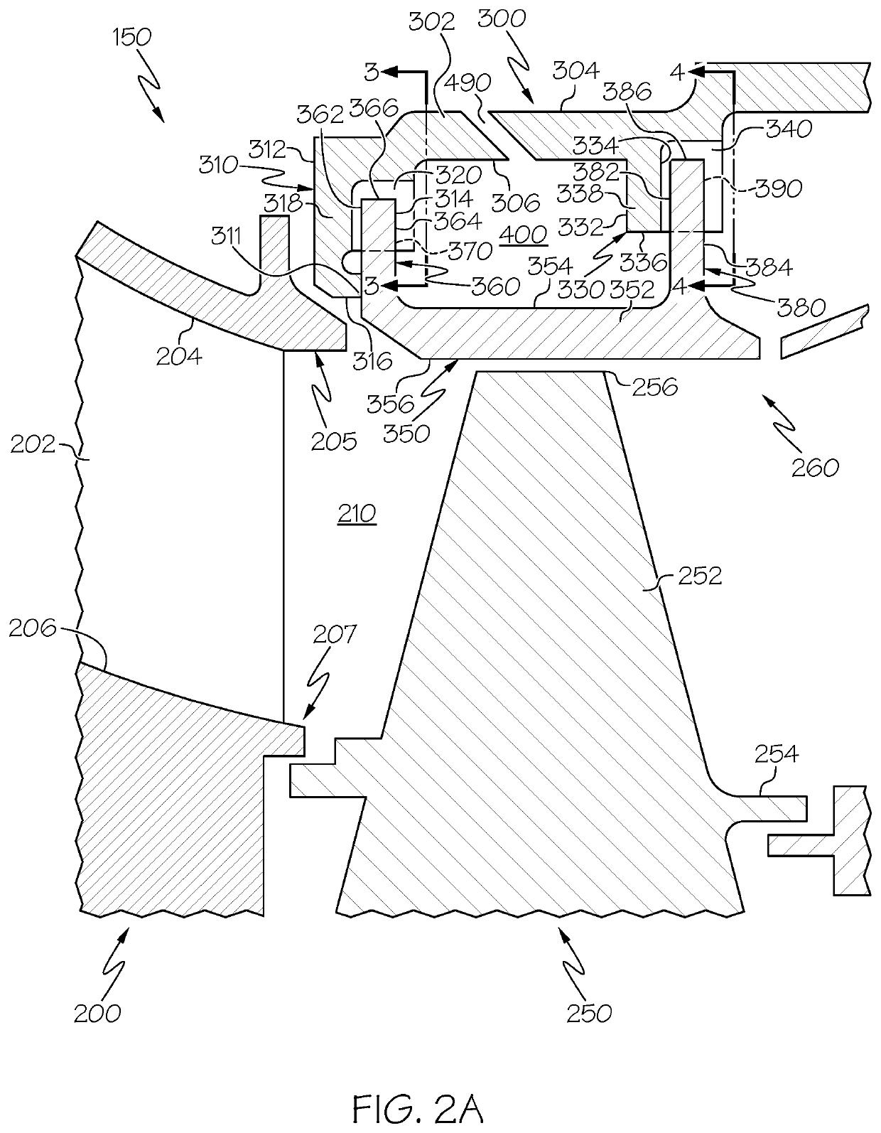 Turbine shroud assemblies for gas turbine engines