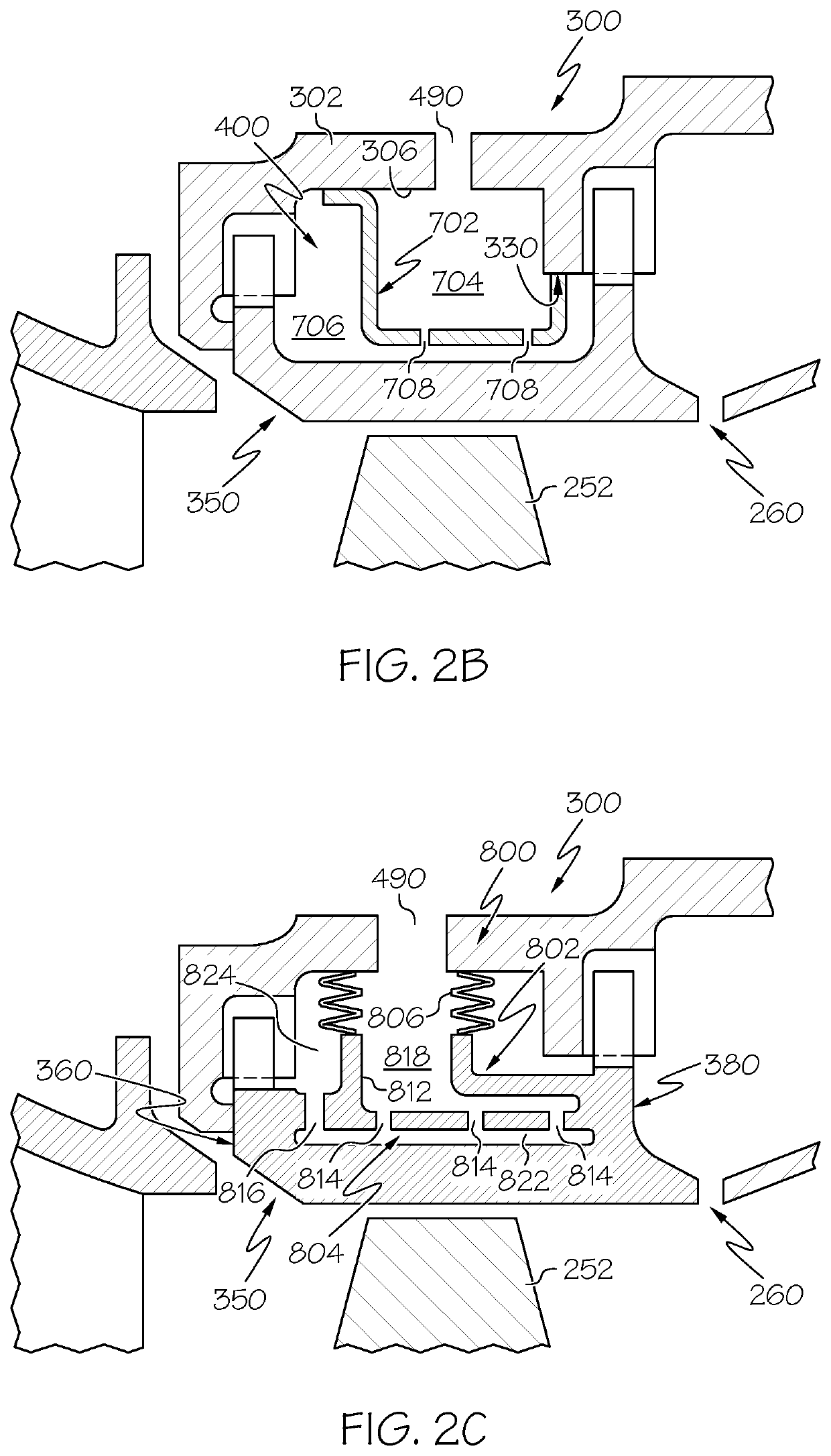 Turbine shroud assemblies for gas turbine engines