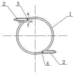 Cleaning device for continuous blowdown expander