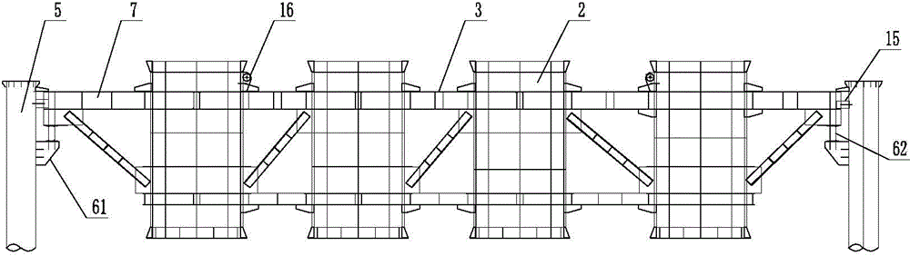 Stable structure and drilling platform construction method based on stable structure