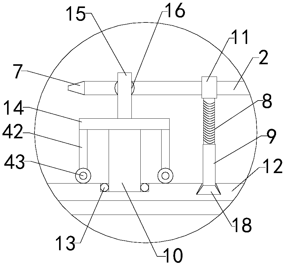 Water spraying device for landscaping