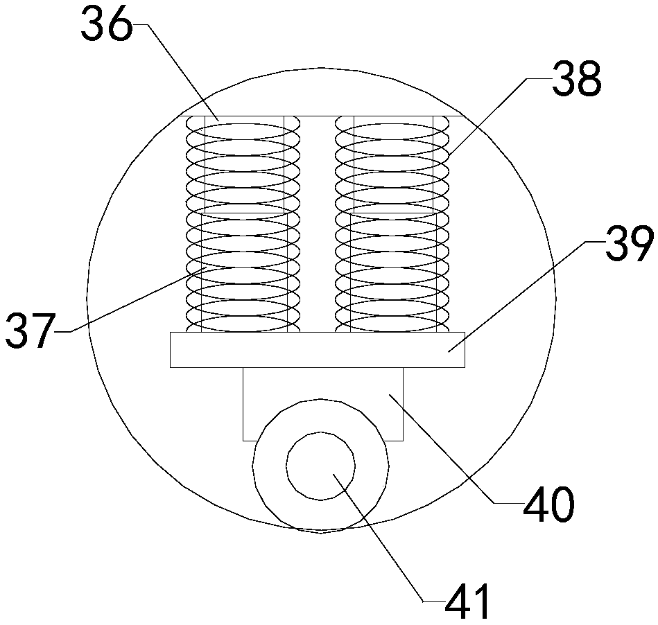 Water spraying device for landscaping