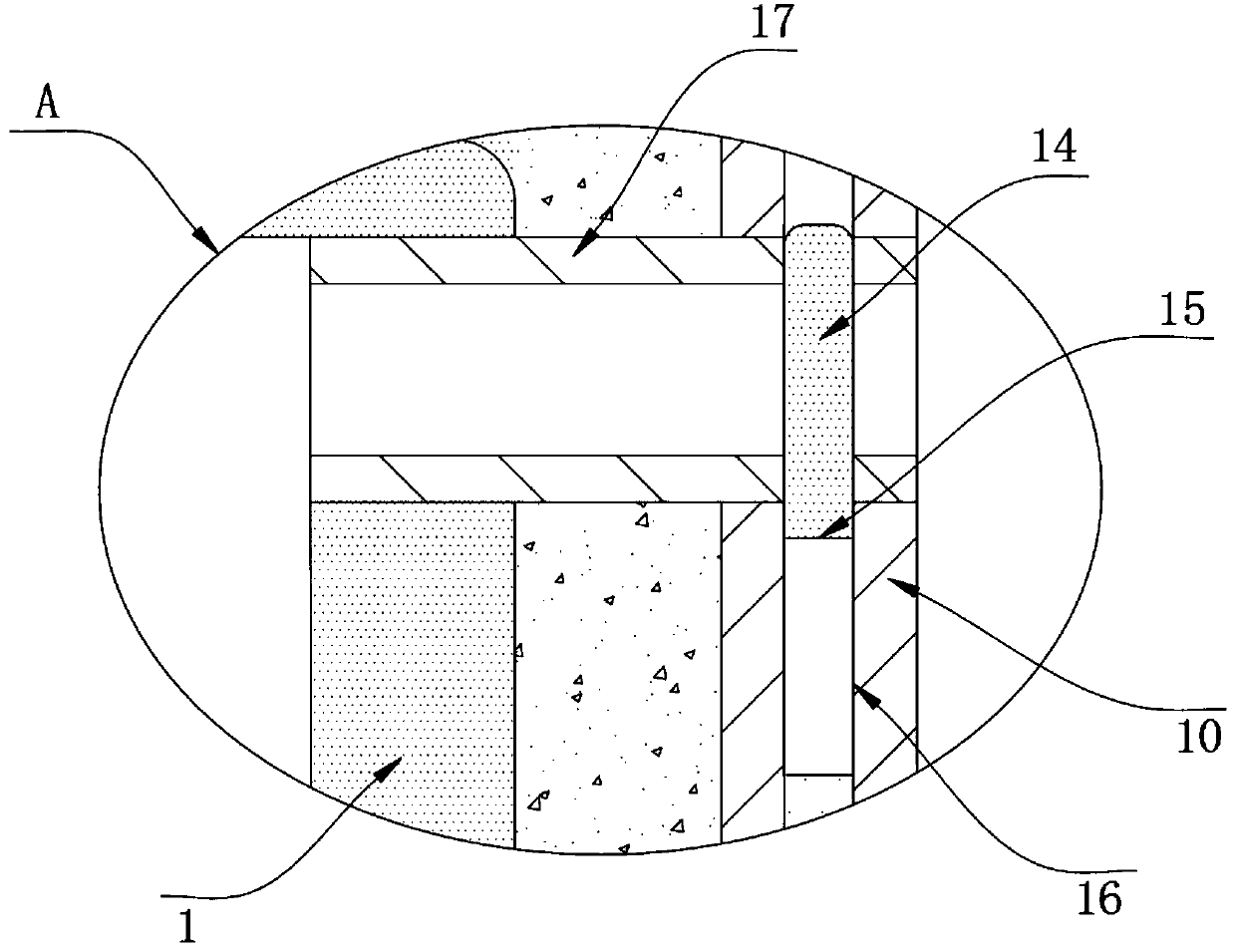 Environment-friendly power distribution cabinet for sponge city