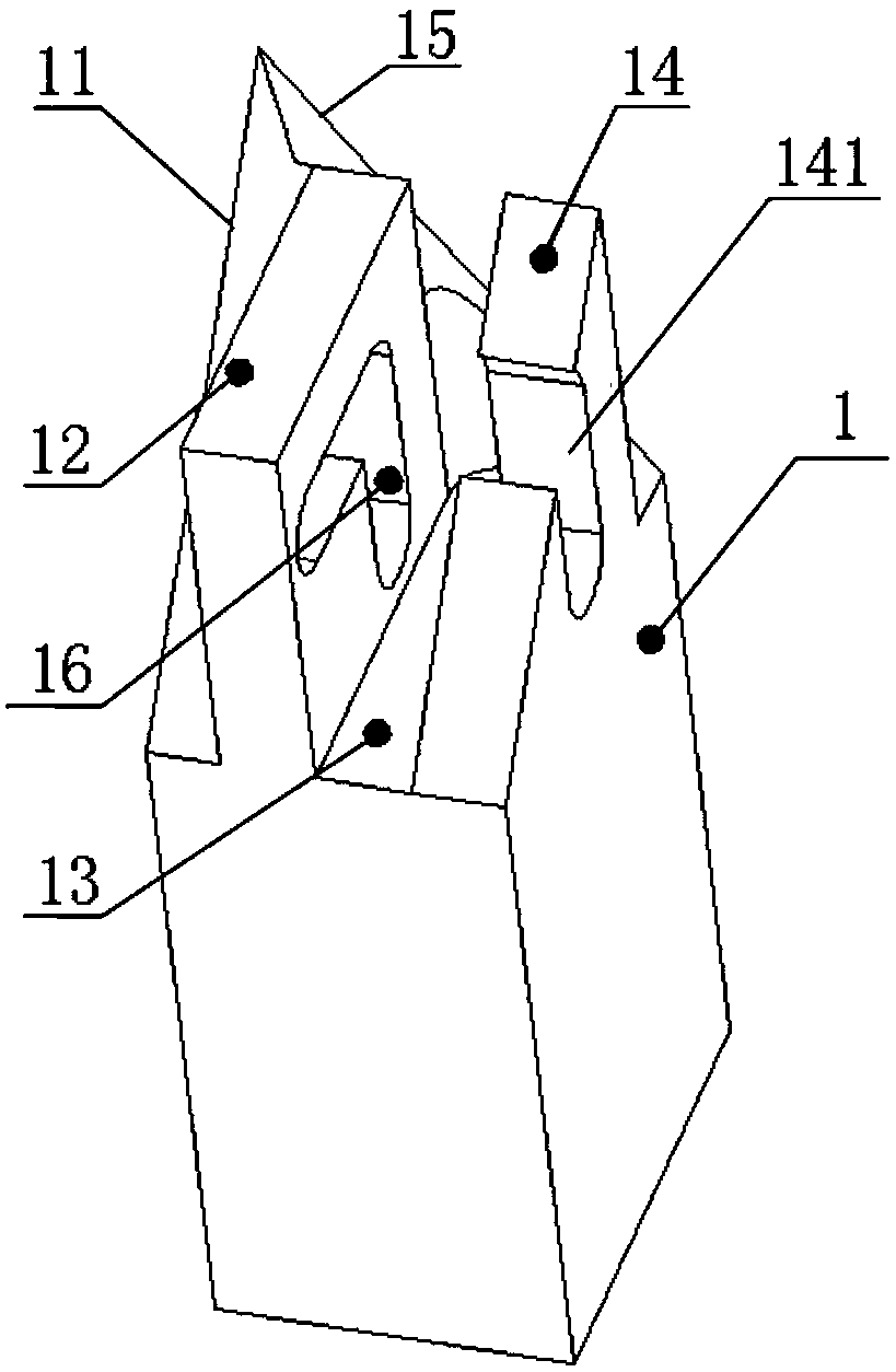 Surface frame tenon