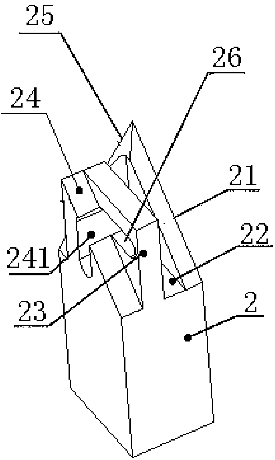 Surface frame tenon