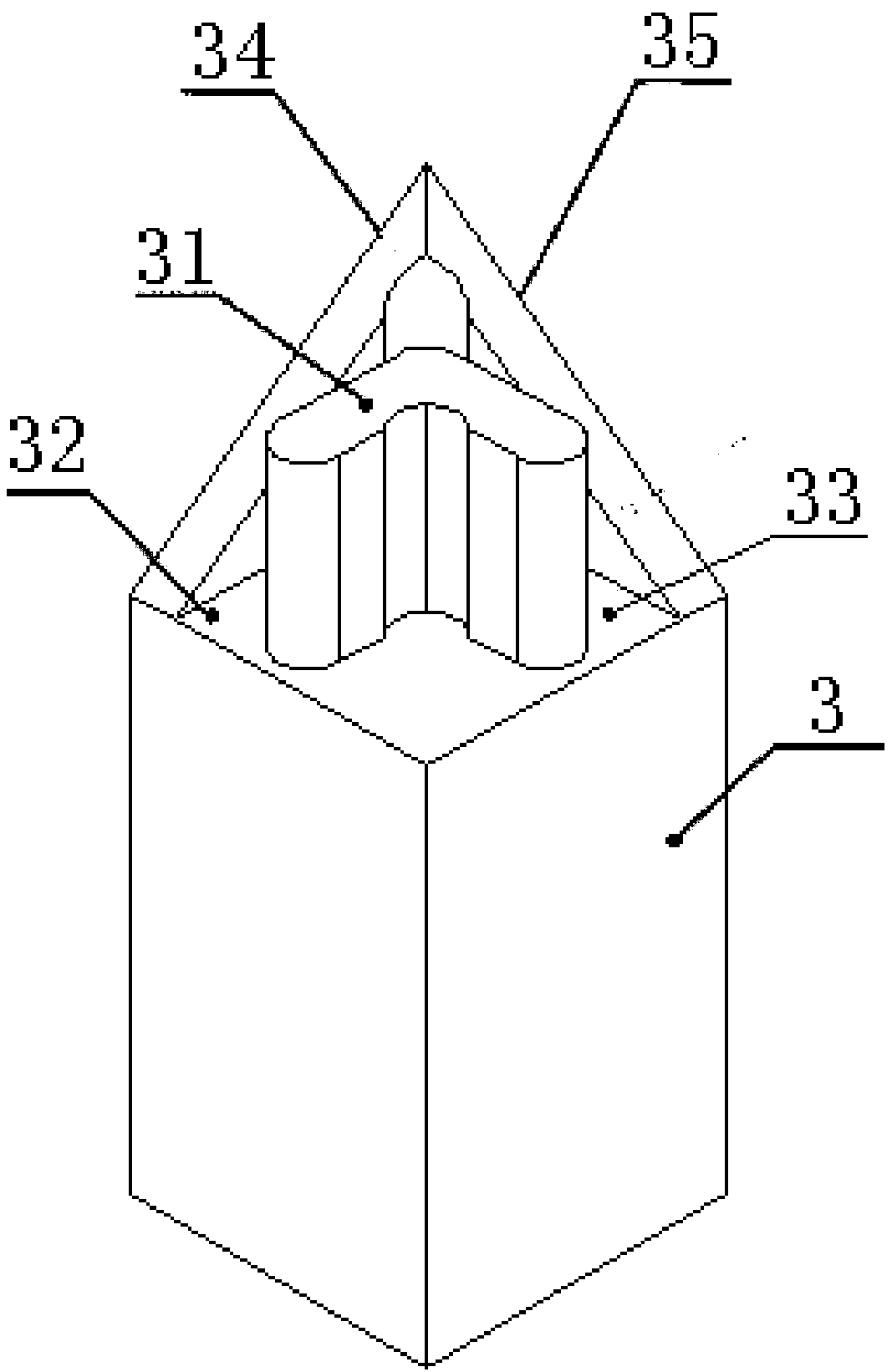 Surface frame tenon