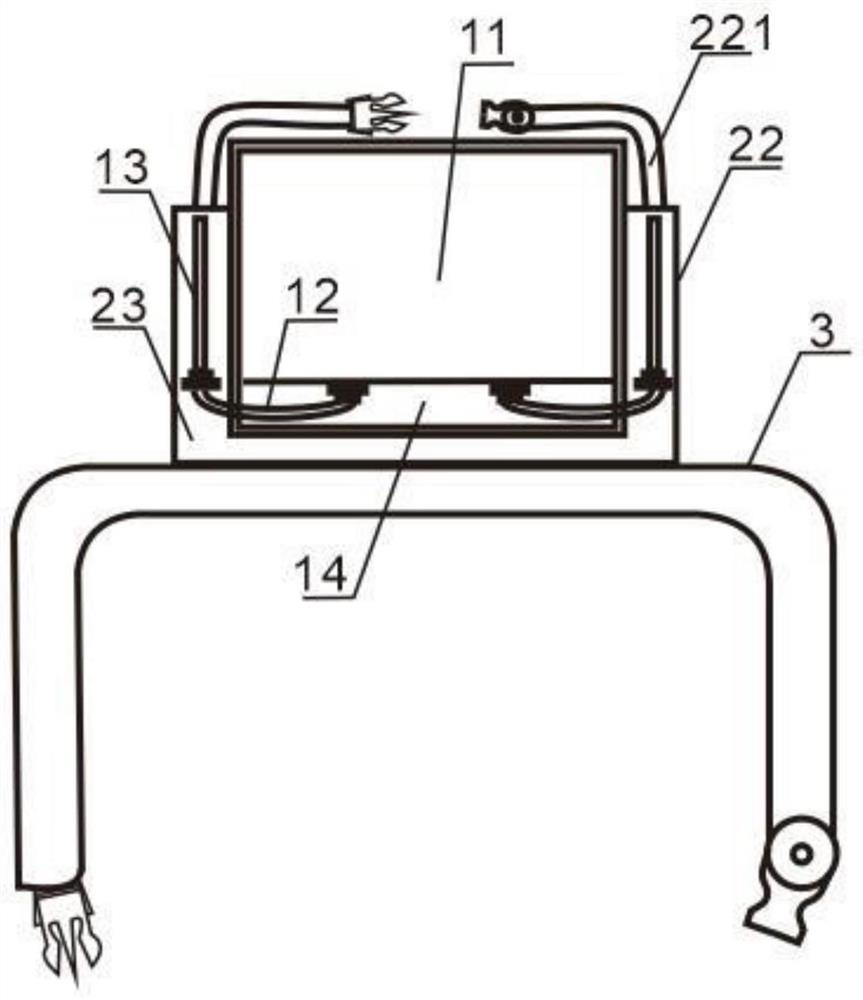 Dog-mounted signal shielding device