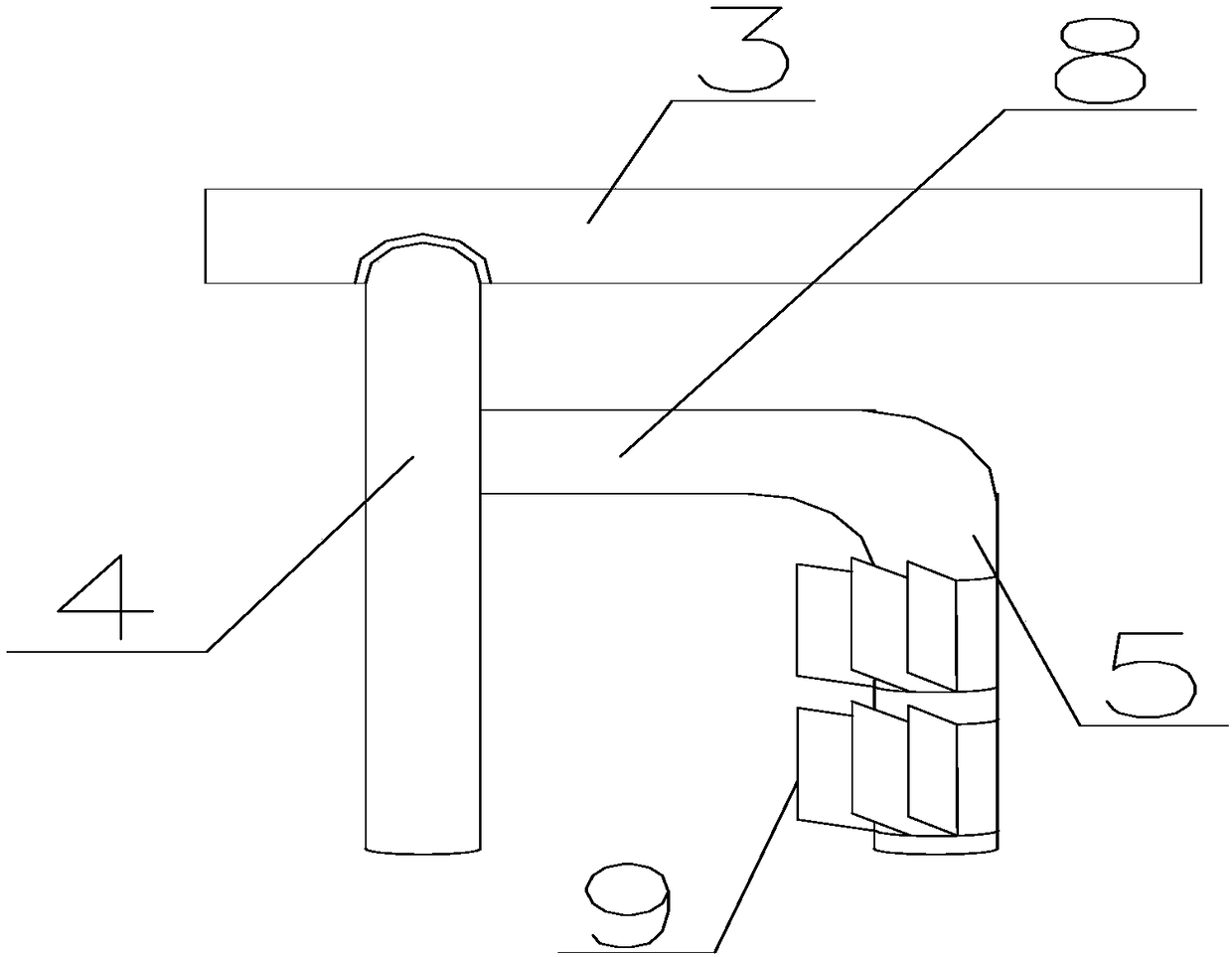 Novel rotatable medical patch board