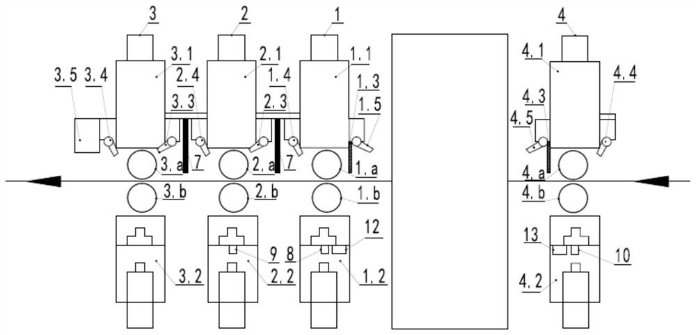 Three-roller oil scraping device of Sendzimir twenty-high rollling mill