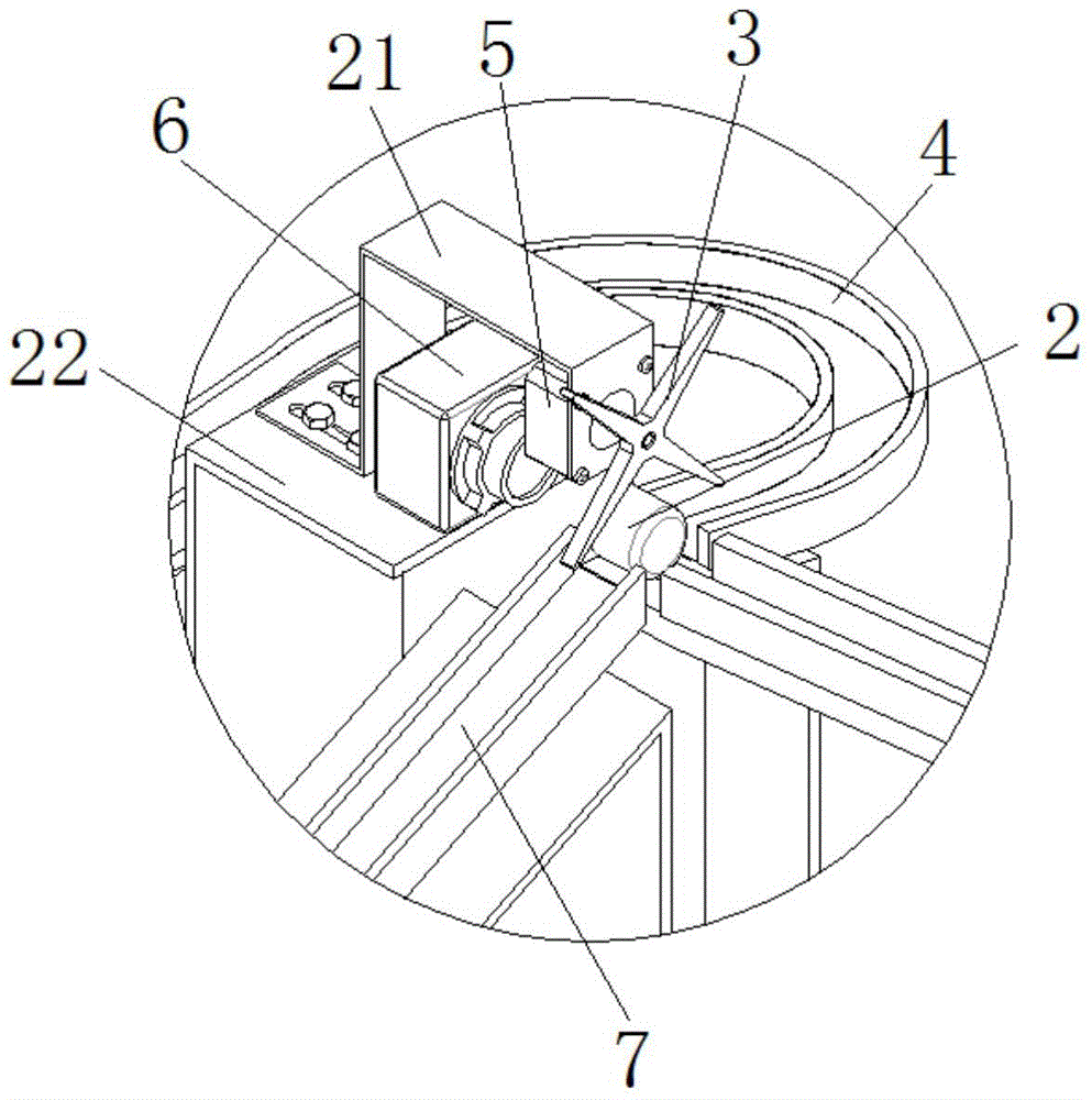 Automatic feeding device of spherical rollers