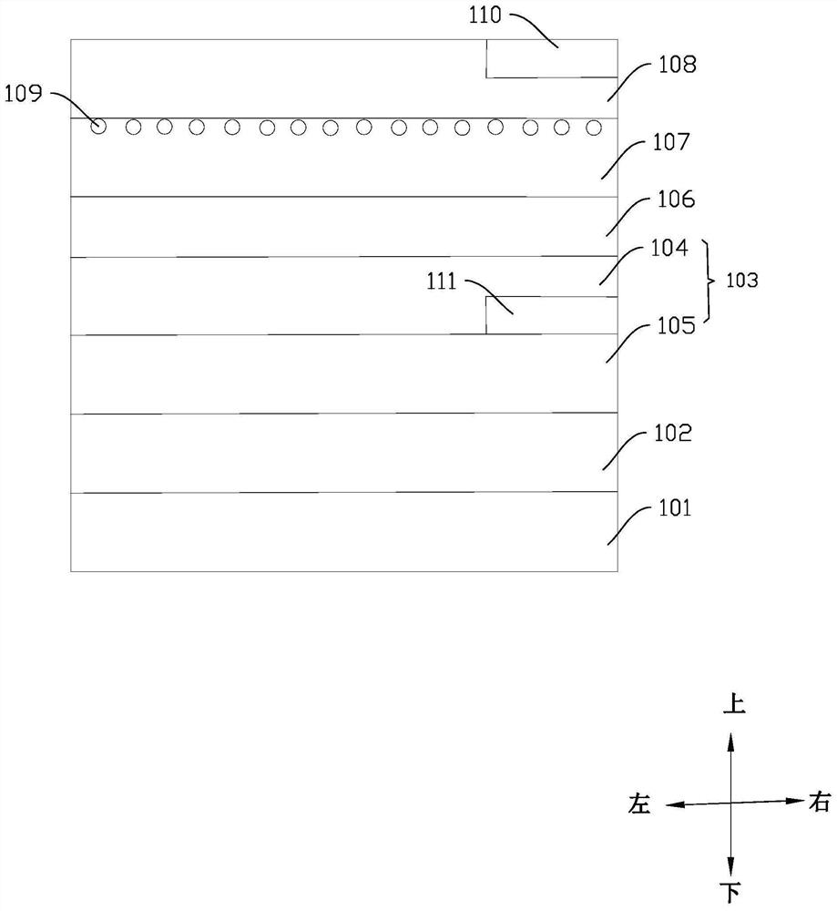 GaN-based epitaxial wafer structure