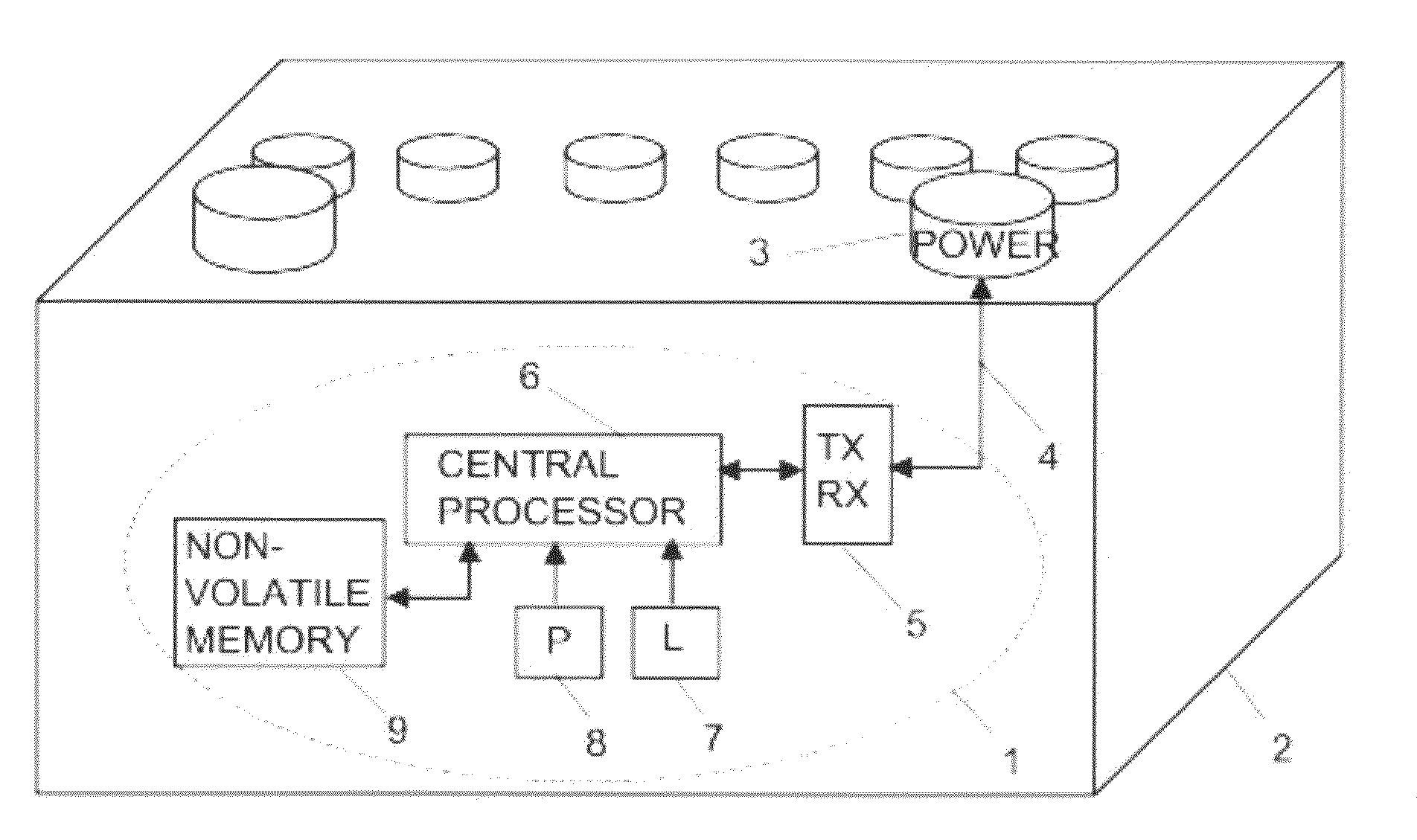 Embedded microprocessor system for vehicular batteries