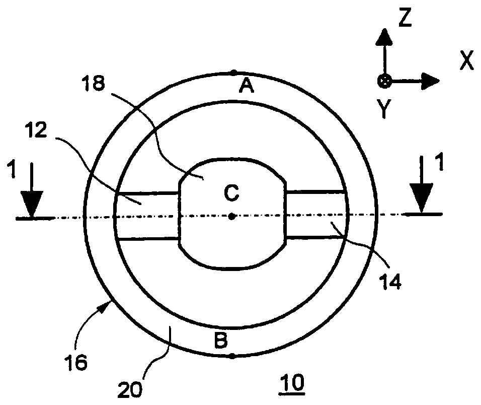 Piezoactive motor based on independent stator modules