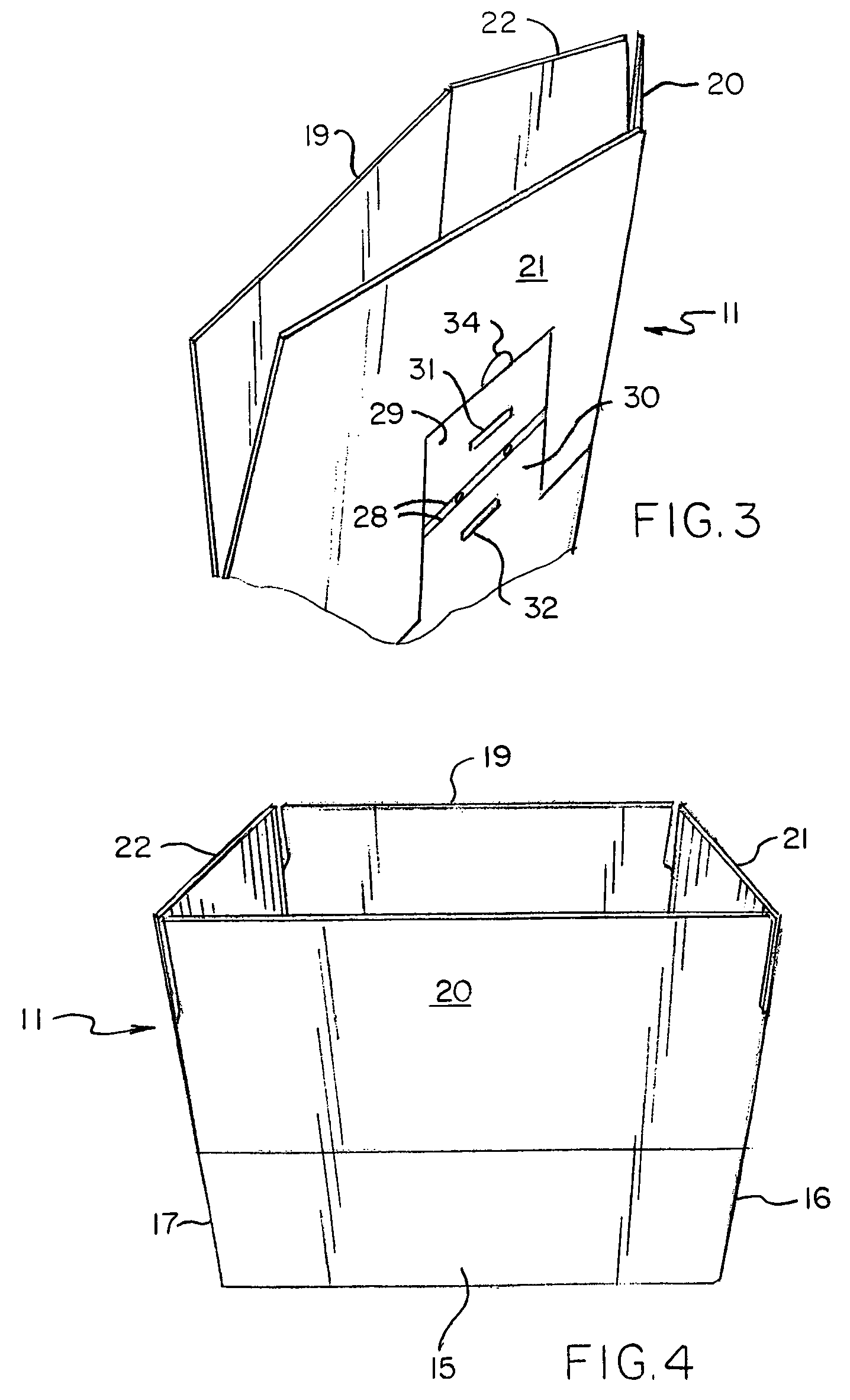 Bulk shipping box assembly with detachable pallet