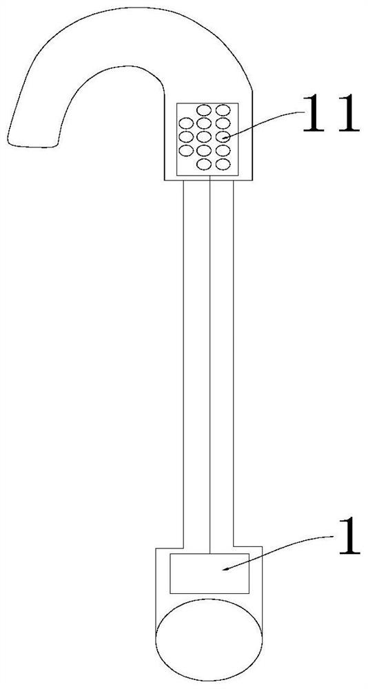 Elevator with blind person guiding function and control method thereof