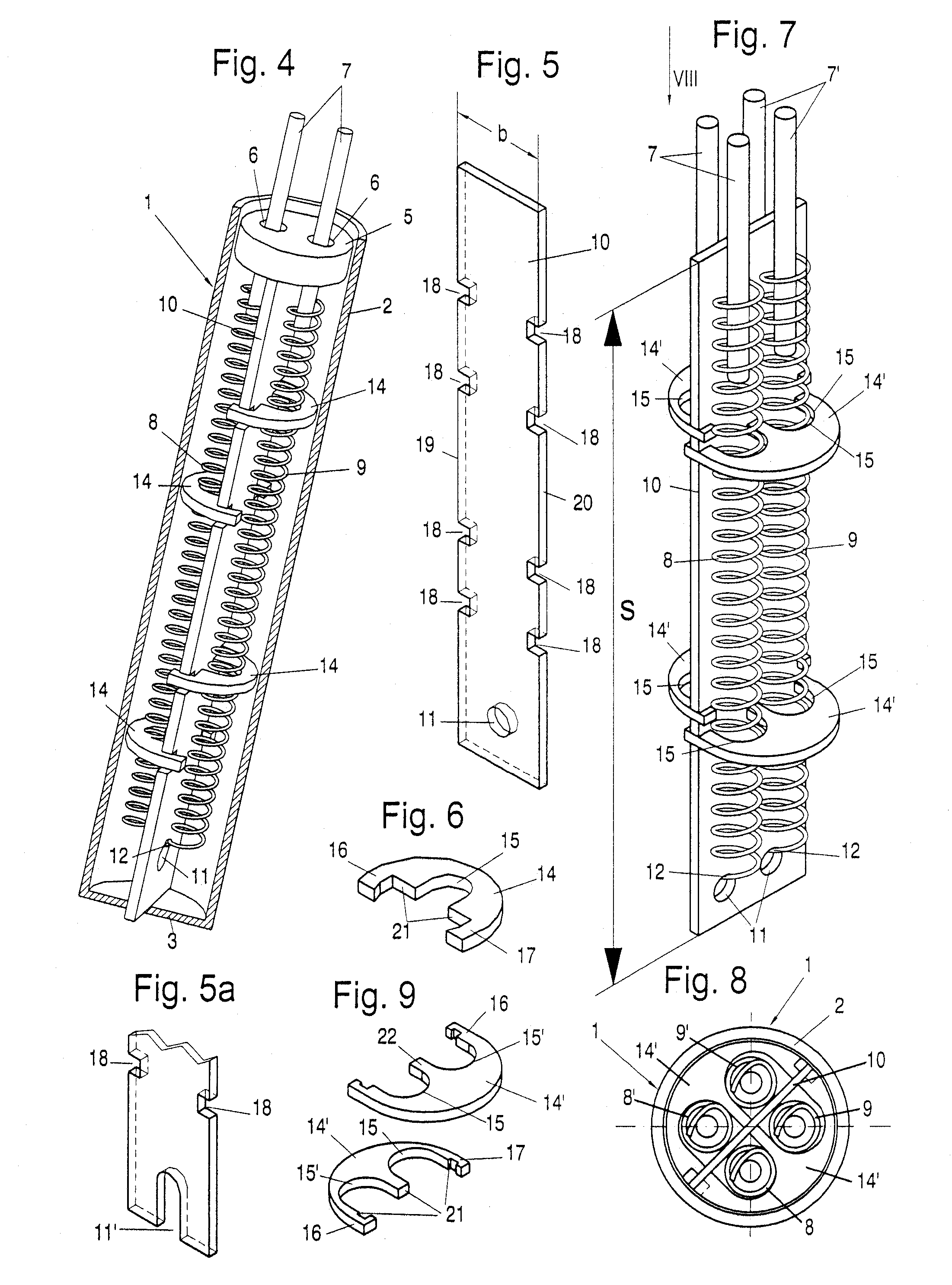 Compressed cartridge heater