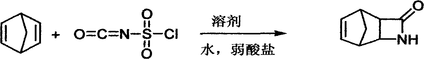 Synthesis method of 3-aza-4-oxo-tricyclo[4.2.1.0(2,5)]non-7-ene