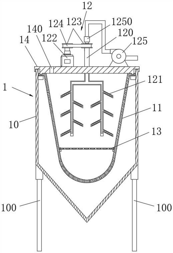 A kind of mineral fiber processing system and its processing method