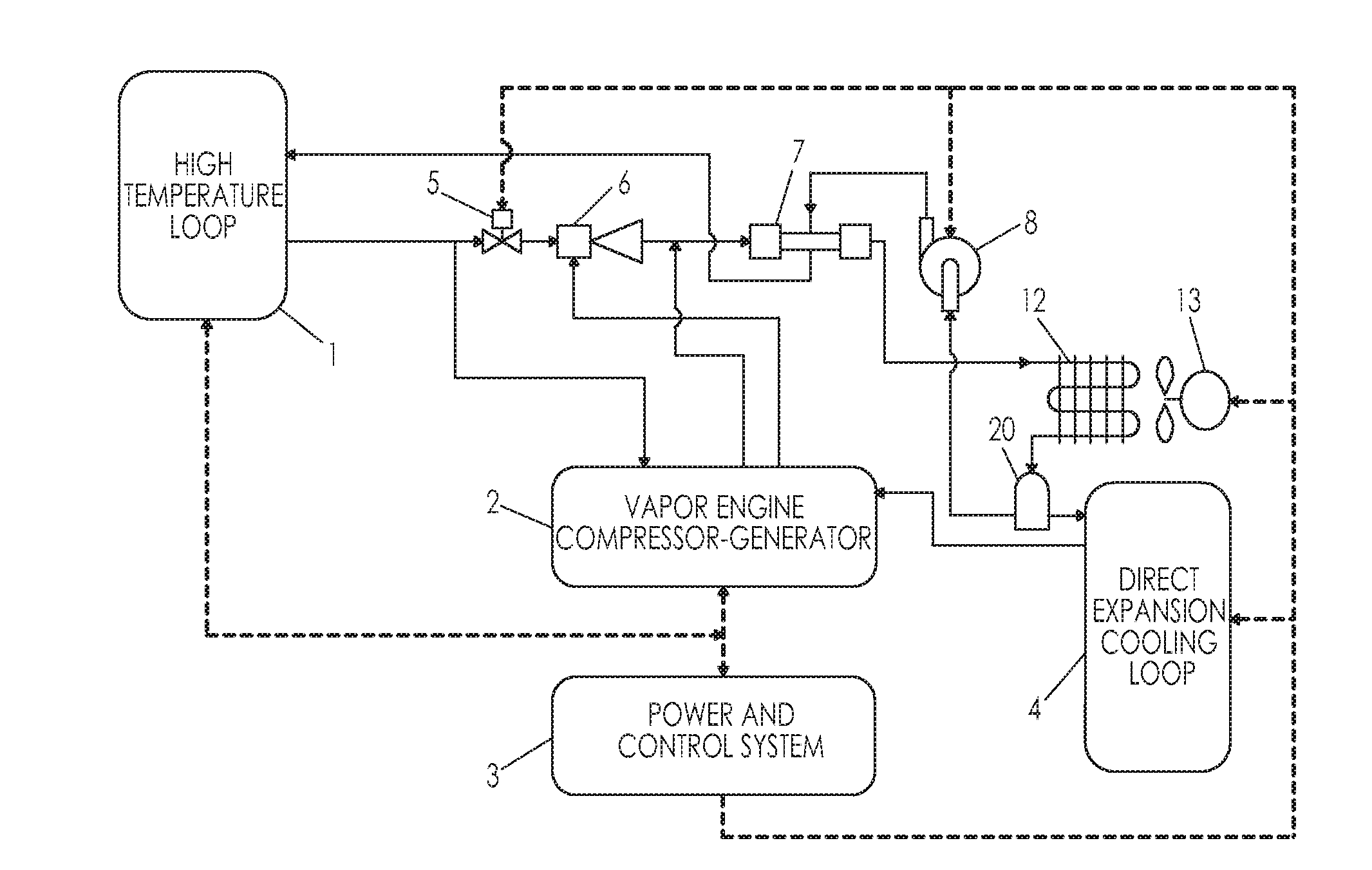 Mechanically Enhanced Ejector HVAC and Electric Power Generation System