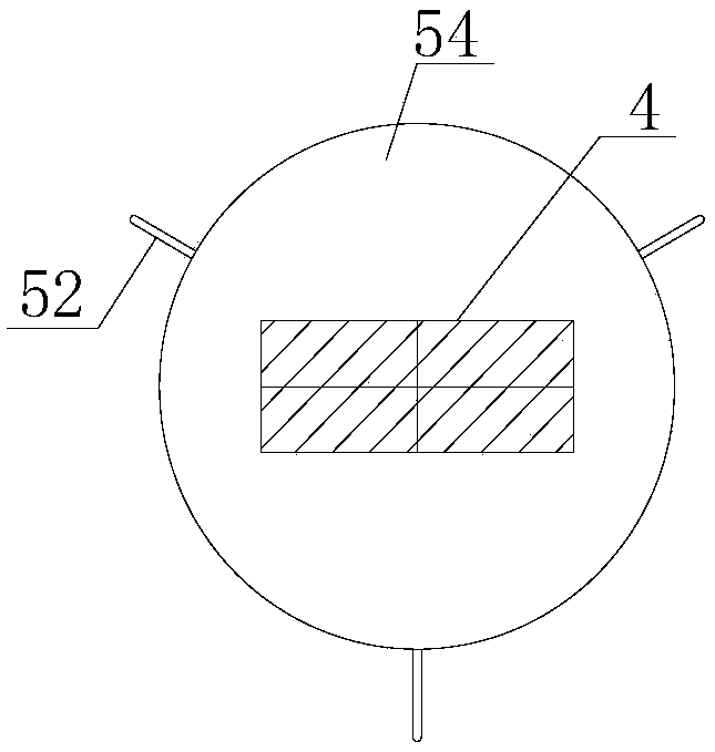 A kind of chute suspension blasting device and its applied chute clogging and dredging method