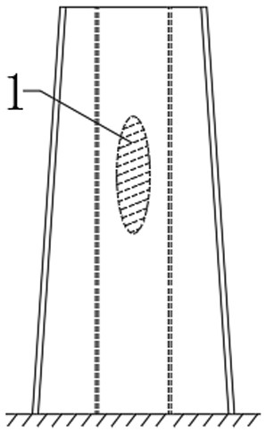 High tower type geothermal production well and using method thereof