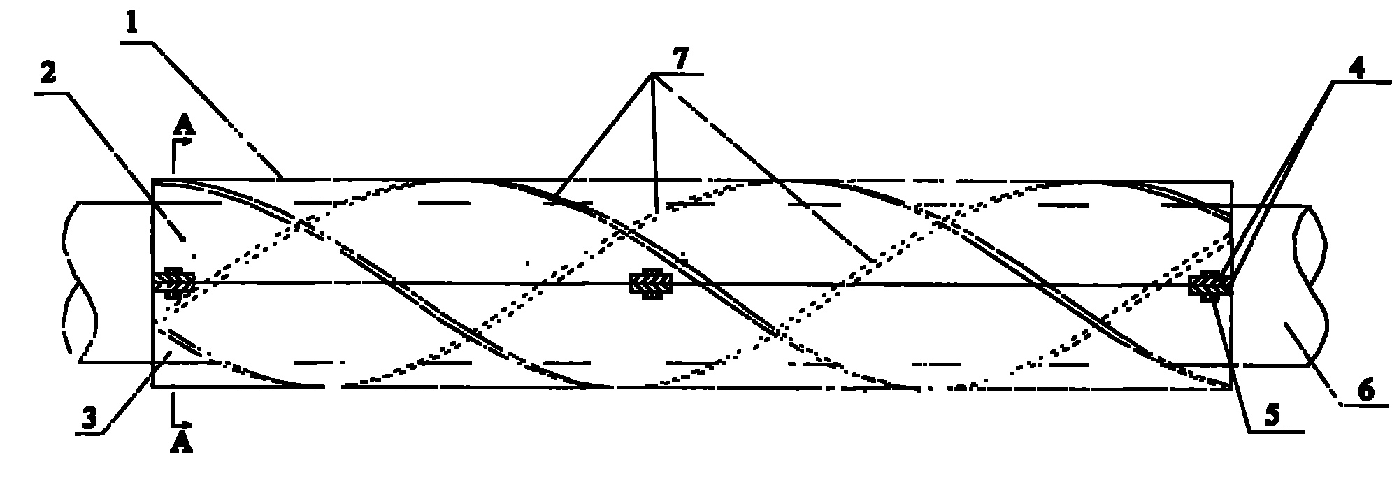 Method for suppressing vortex-induced vibration of marine oil pipeline