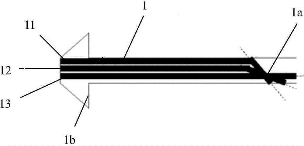 Spinal puncture guide needle